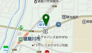 ニチイケアセンター寝屋川の地図画像