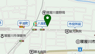 三浦電器商会の地図画像