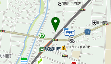 ヤマハ大東楽器寝屋川支店の地図画像