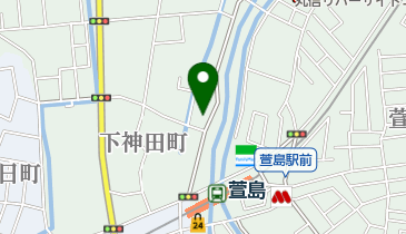 山下フォートスタジオの地図画像