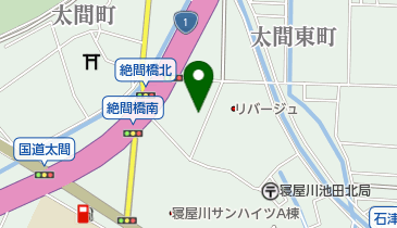 有限会社橘製作所の地図画像