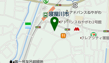 あかねや化粧品店の地図画像