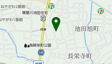 きもの専門店ながおの地図画像