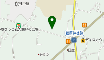 池田自動車の地図画像