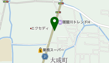 ダックスの地図画像