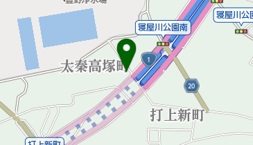 清風寺寝屋川霊園の地図画像