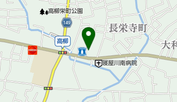 長栄寺の地図画像