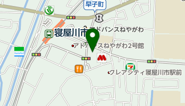 内藤証券株式会社寝屋川支店の地図画像