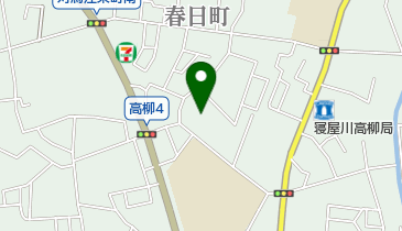 高柳神社の地図画像