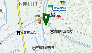 ほぞの整骨院の地図画像