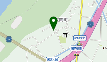 高島倉庫の地図画像