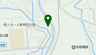 日本パフ株式会社の地図画像