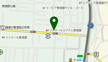 ピザハット寝屋川店の地図画像