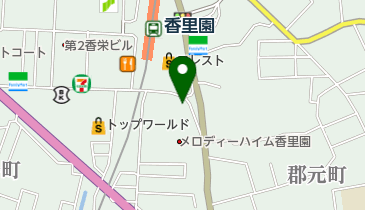 向田鍼灸院の地図画像
