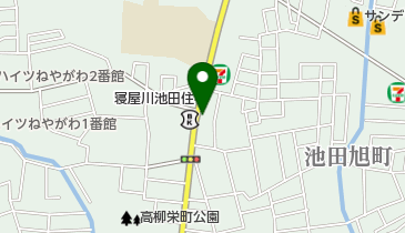 デフィ美容室の地図画像
