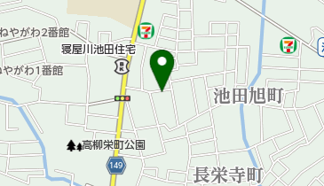 ヘアースポットKAJIの地図画像