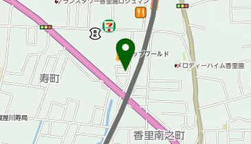 パンジーの地図画像