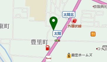 有萬木材株式会社の地図画像