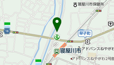 ナカジマ理容の地図画像
