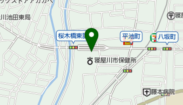 大阪府中央子ども家庭センターの地図画像