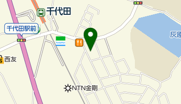 天野衣料店の地図画像