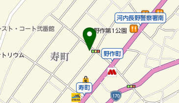 バイクショップまっくすの地図画像
