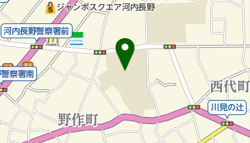 河内長野市立 長野放課後児童会 第1の地図画像