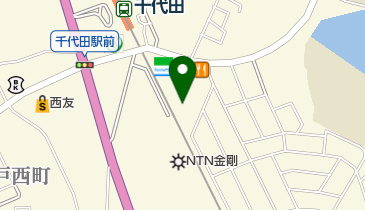 千代田福音教会の地図画像