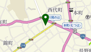 バーガーシティ栄店の地図画像