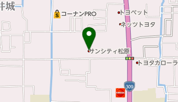 クローバーハウスの地図画像