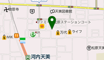 家具の奥井の地図画像