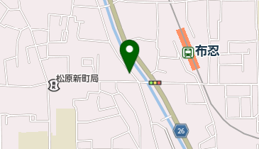 松原市立 新町公民館の地図画像