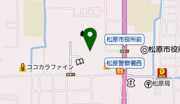 松原市立 松原公民館の地図画像
