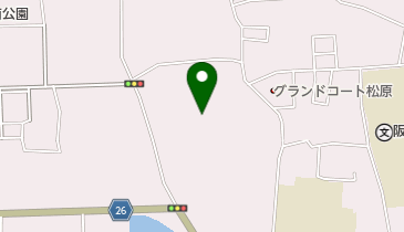 阪南大学 高見の里グランドの地図画像