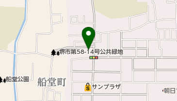 ササガワ株式会社松原工場の地図画像