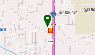 株式会社大阪めいらくの地図画像