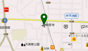敬恩寺の地図画像