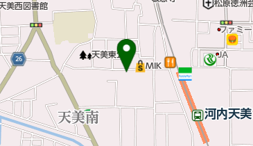 ドルフィン松原店の地図画像