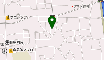 岡整骨院の地図画像