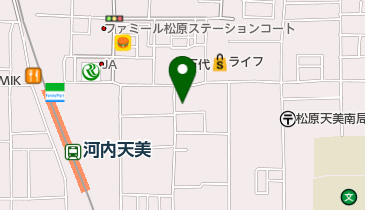 セピア美容室の地図画像