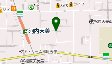 ひかり美容室の地図画像