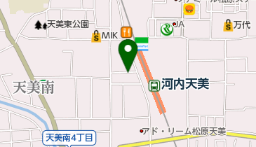 天美薬局の地図画像