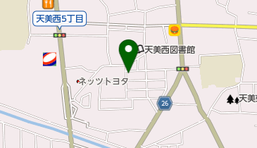 清風園の地図画像