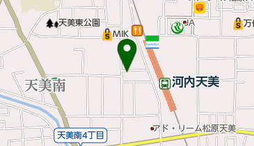 新マネキ温泉の地図画像