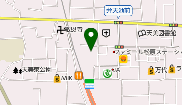 ダイアナアクールの地図画像