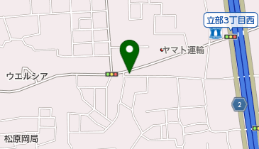 ヘアーサロンひかりの地図画像