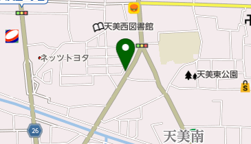 蛇の目寿しの地図画像