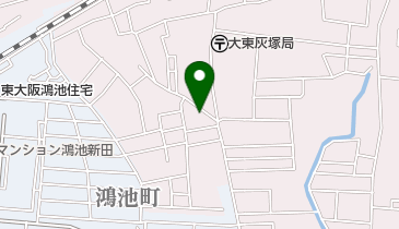 阪南ユニフォーム大東事業部の地図画像