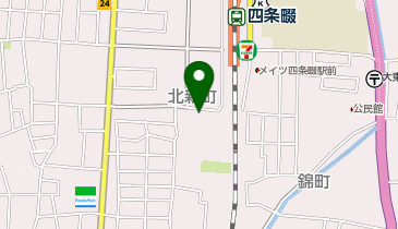 KBCデンキ 四条畷店の地図画像