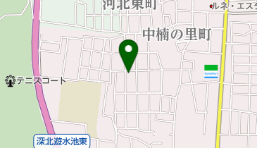 川原洋裁教室の地図画像